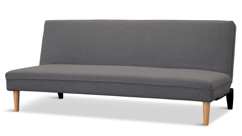lawson dark grey 3 seater sofa bed angle